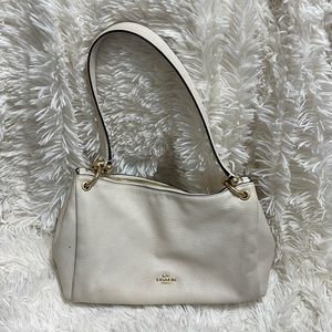 Coach, Convertible Mia satchel, off-white color, used